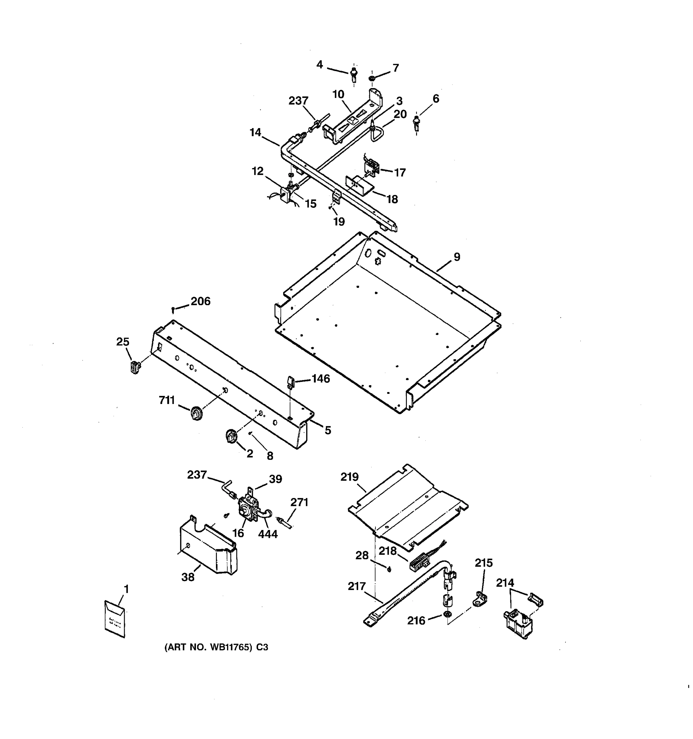 GAS & BURNER PARTS