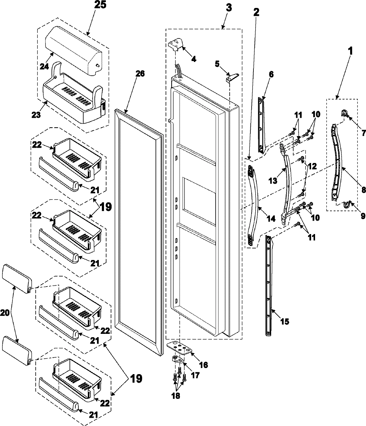 11 - REFRIGERATOR DOOR