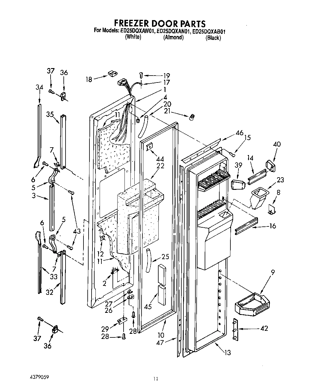 07 - FREEZER DOOR
