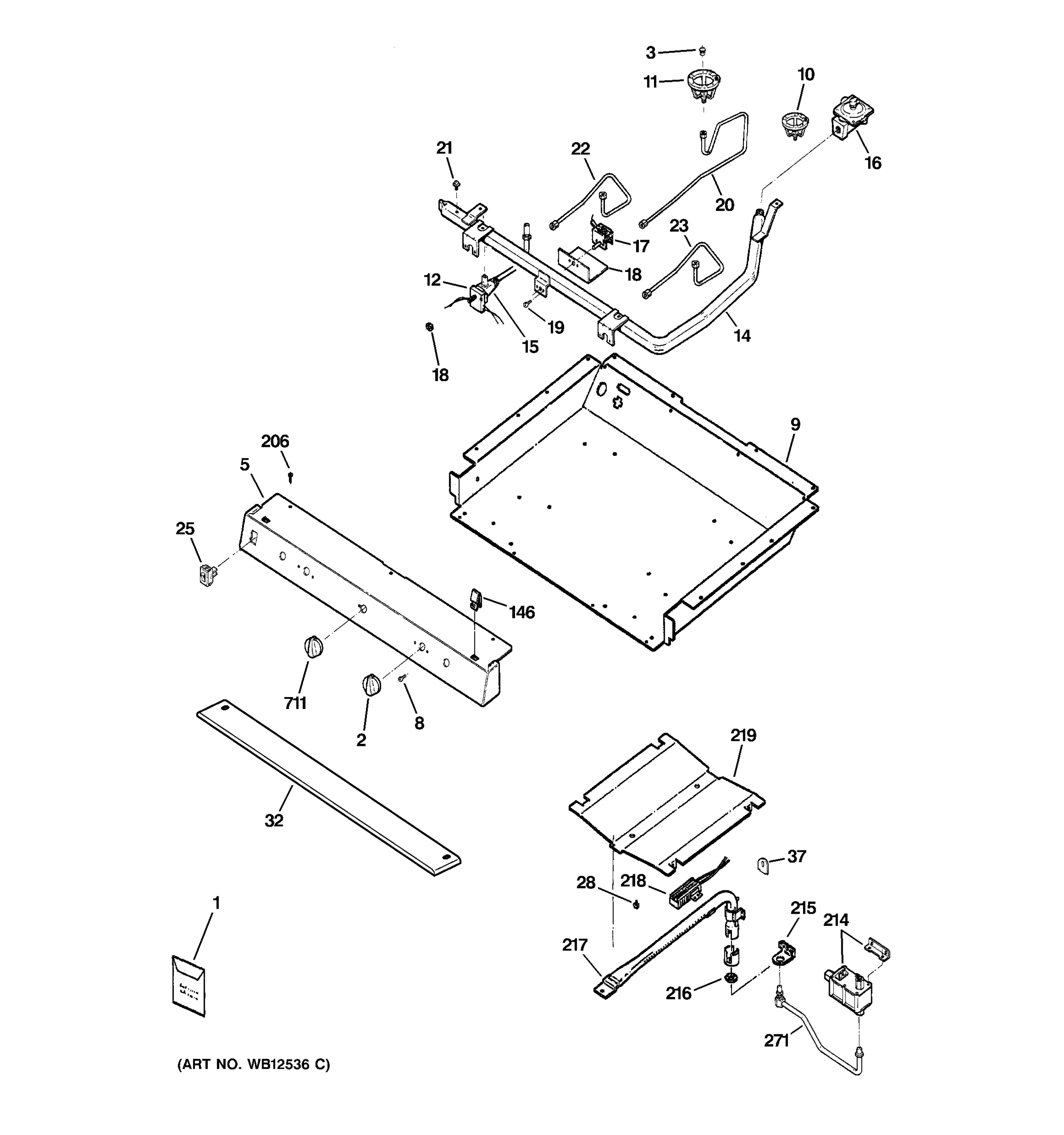 GAS & BURNER PARTS