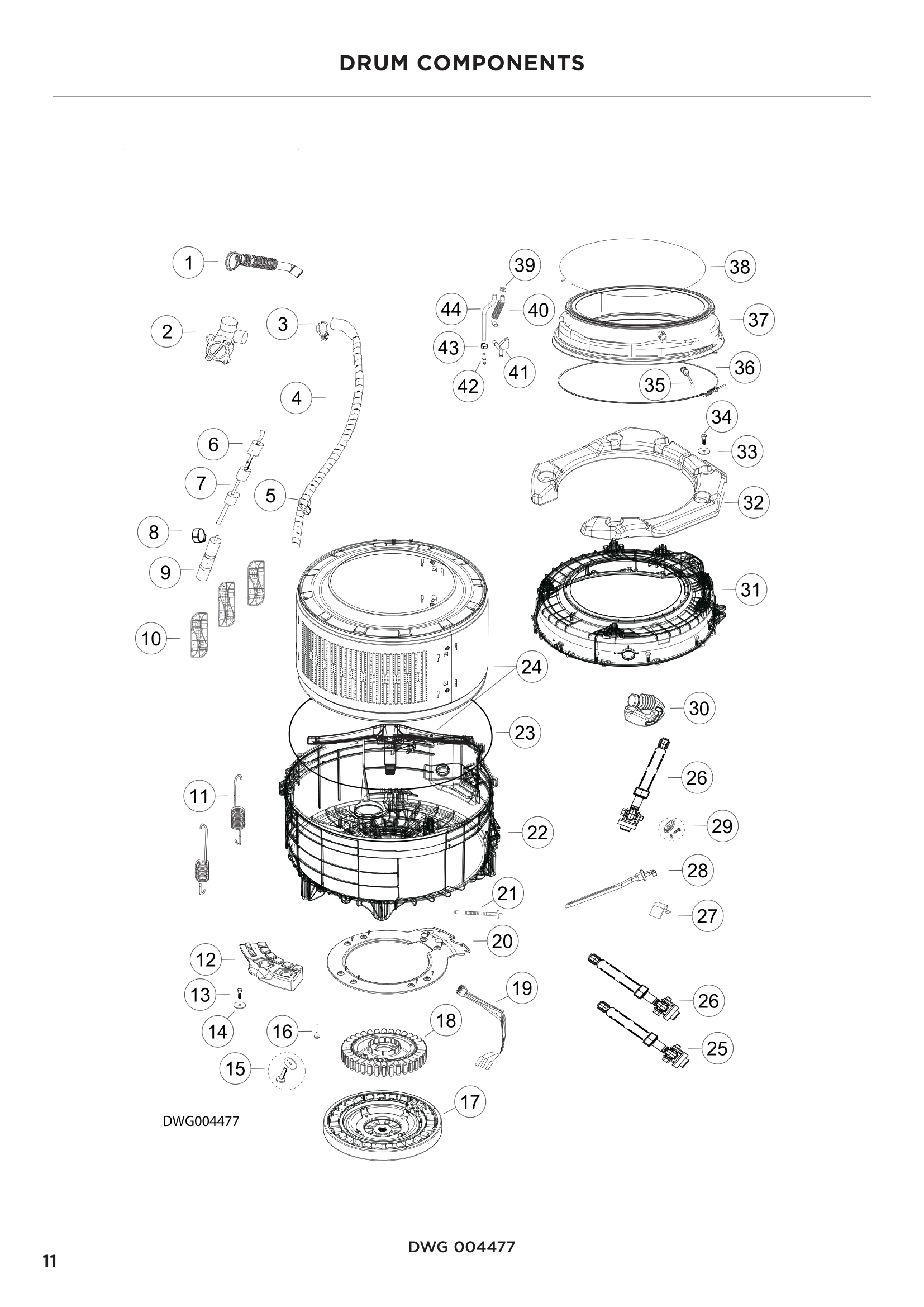 DRUM COMPONENTS