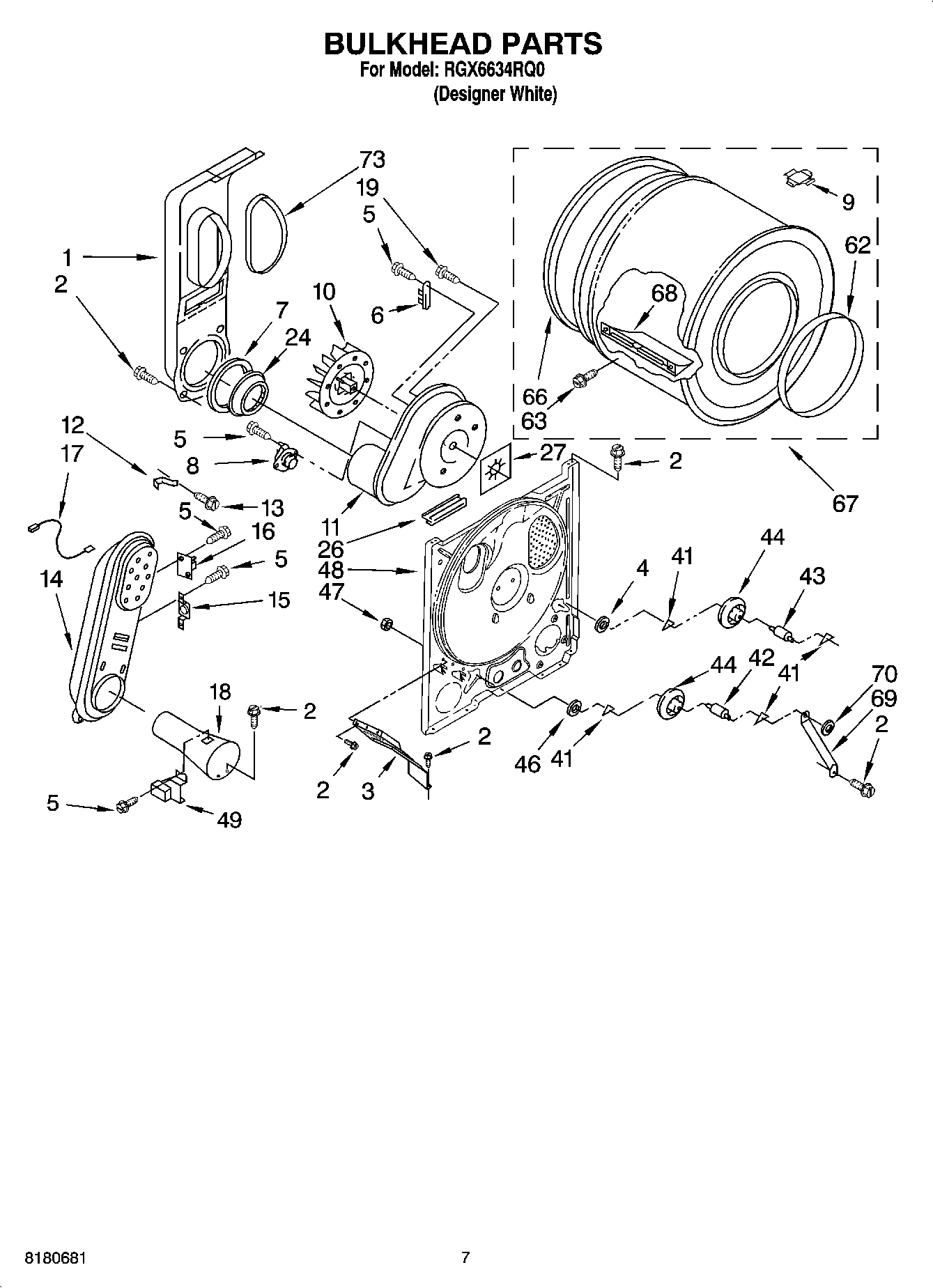 04 - BULKHEAD PARTS, OPTIONAL PARTS (NOT INCLUDED)