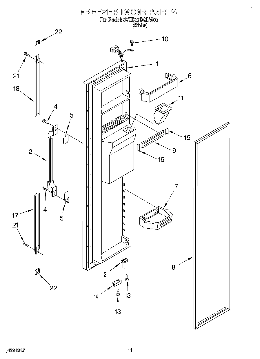 07 - FREEZER DOOR
