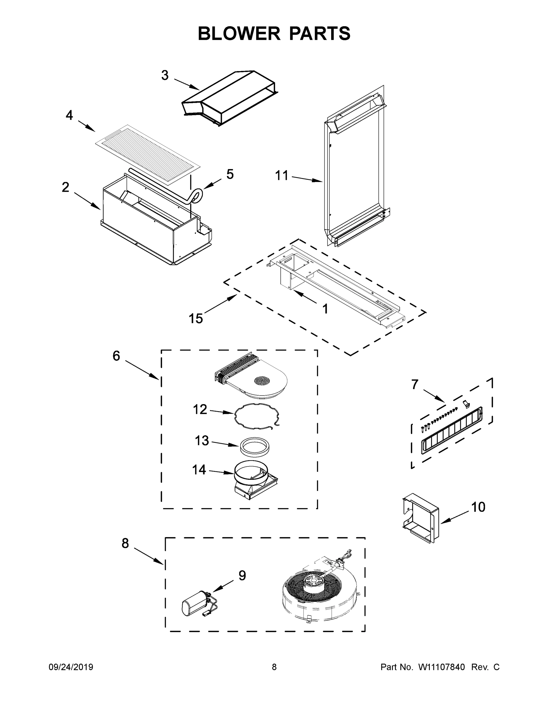 05 - BLOWER PARTS