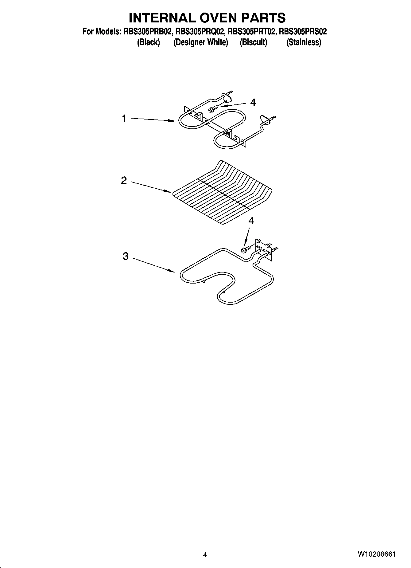 03 - INTERNAL OVEN PARTS