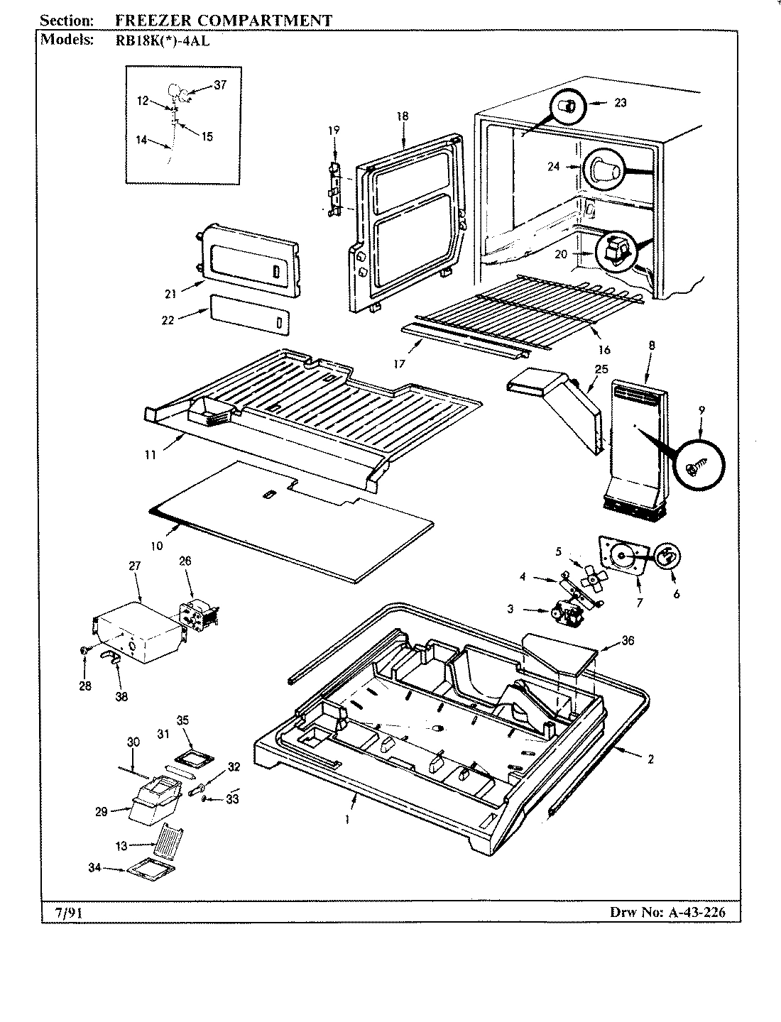 02 - FREEZER COMPARTMENT