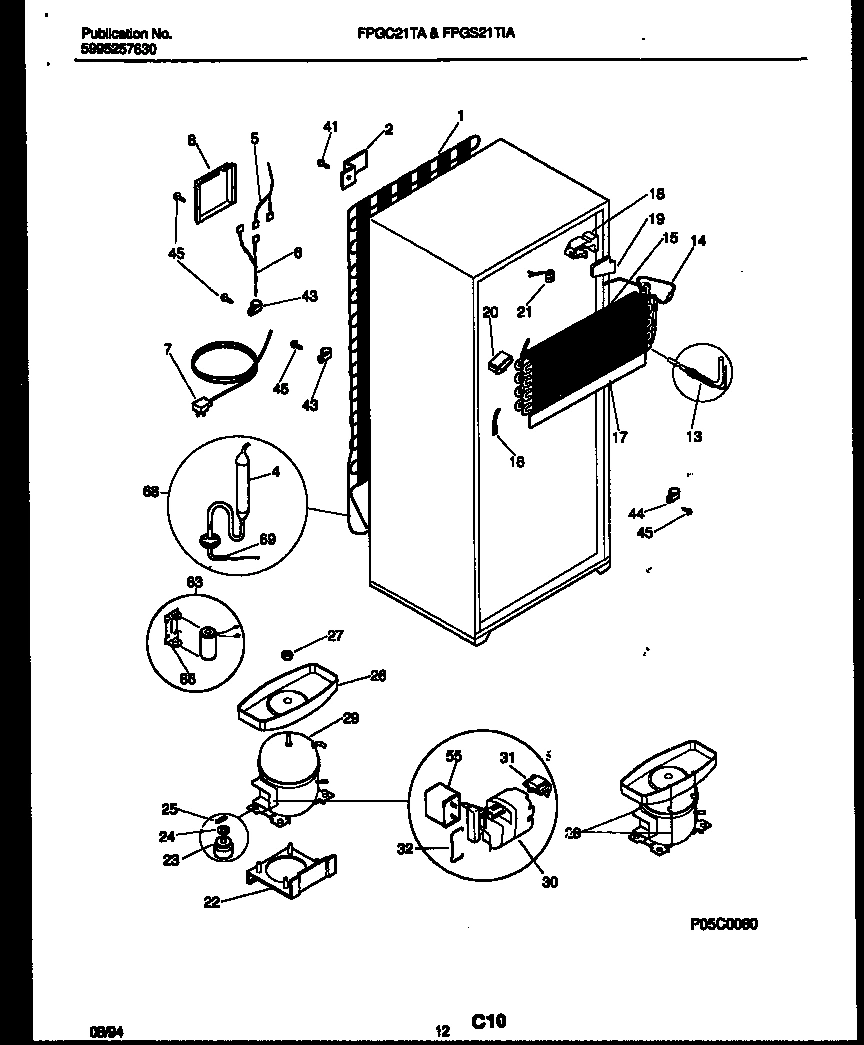 07 - SYSTEM AND AUTOMATIC DEFROST PARTS