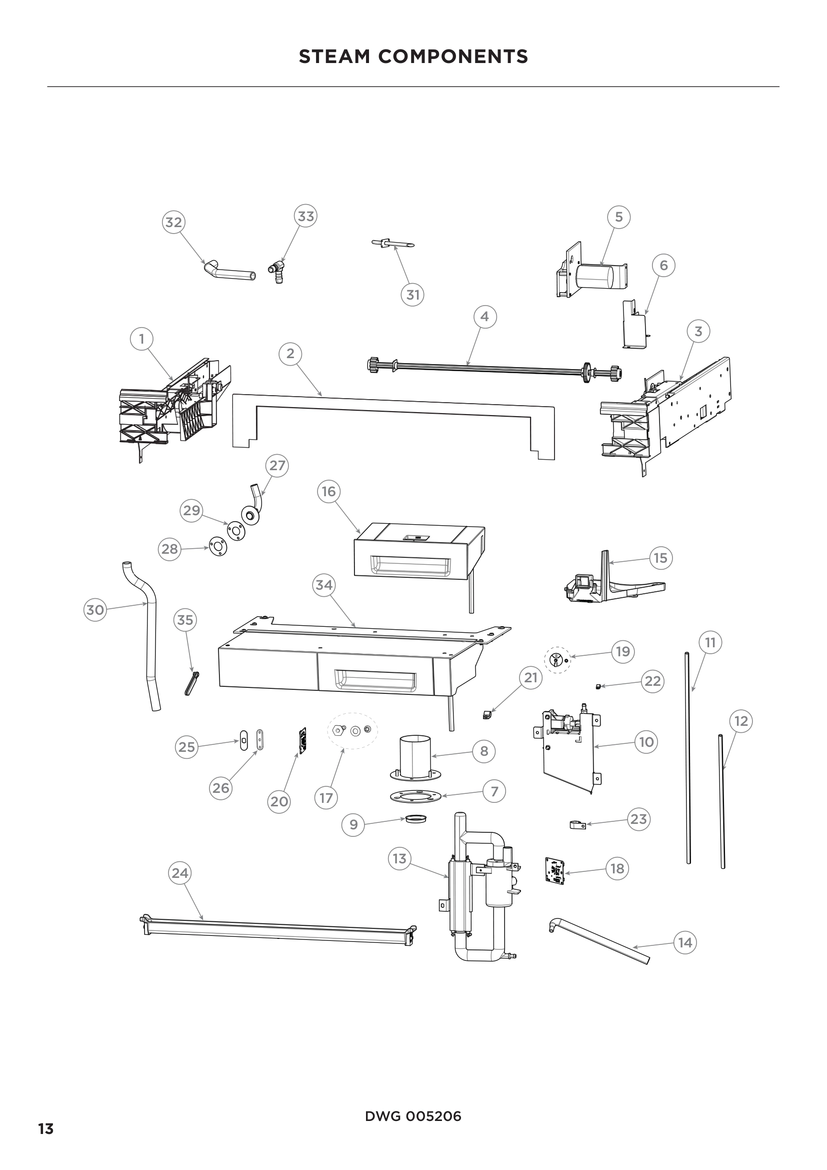 STEAM COMPONENTS