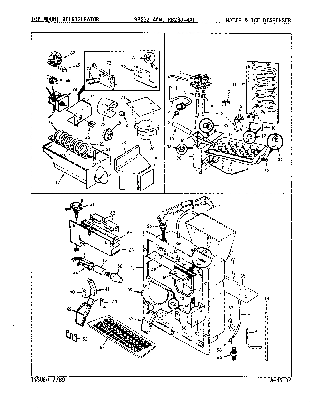 04 - WATER & ICE DISPENSER