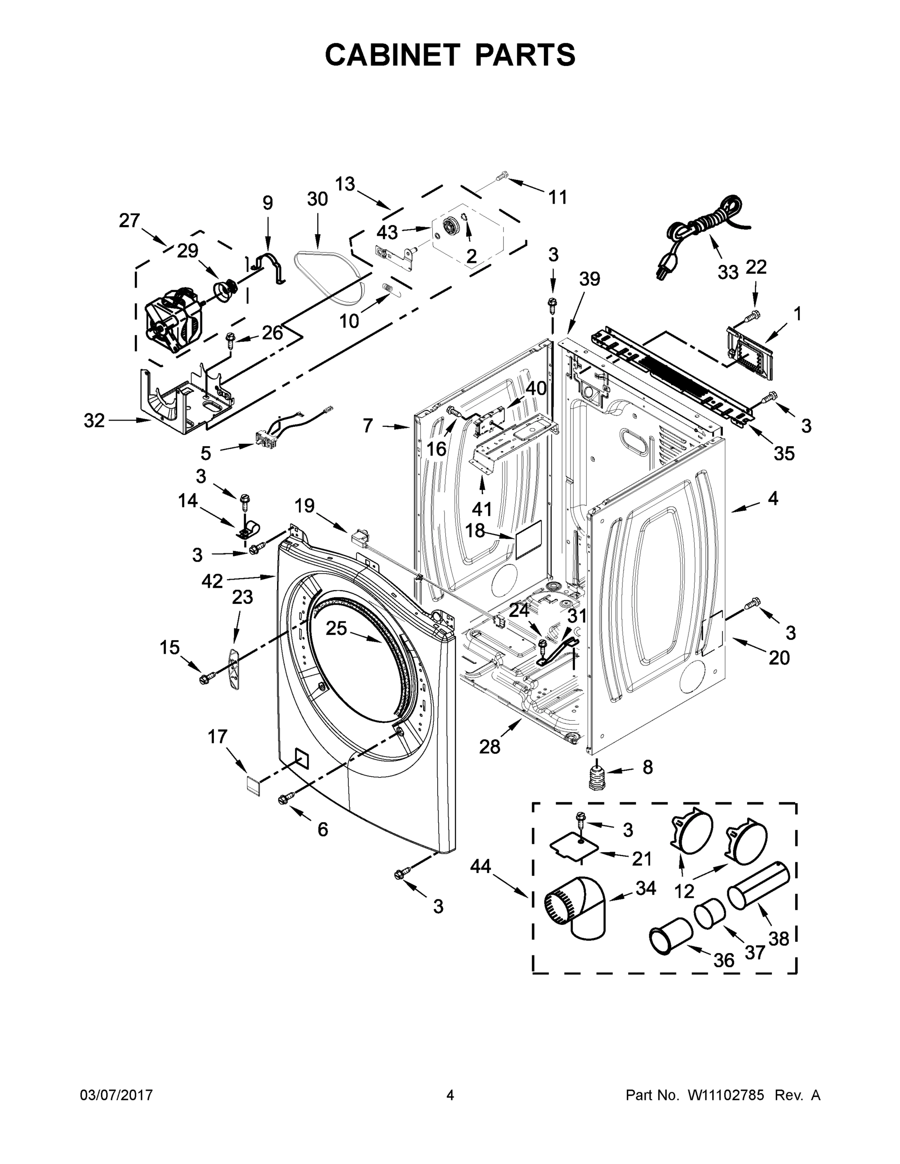 03 - CABINET PARTS