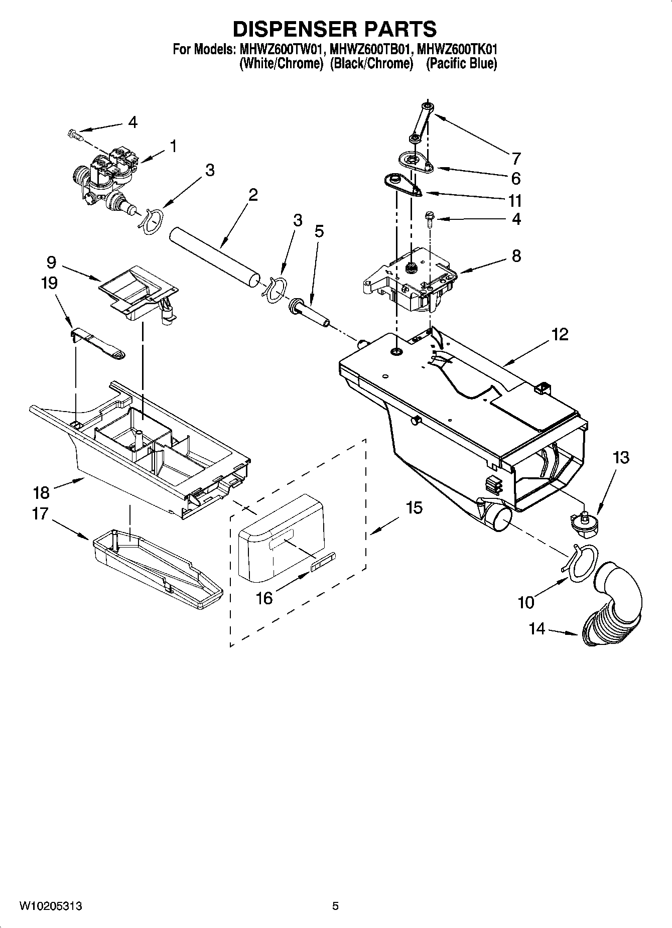 04 - DISPENSER PARTS