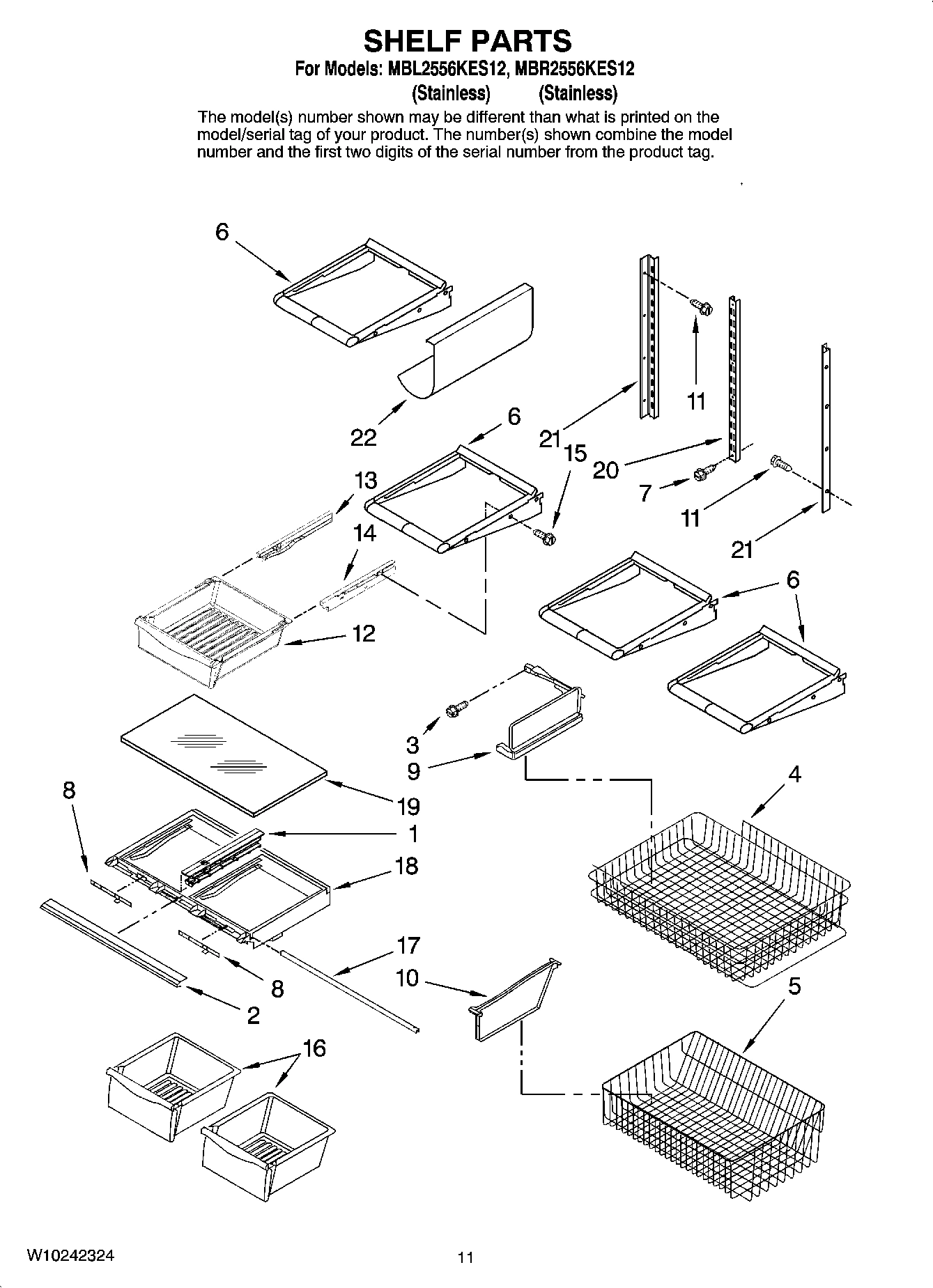 07 - SHELF PARTS