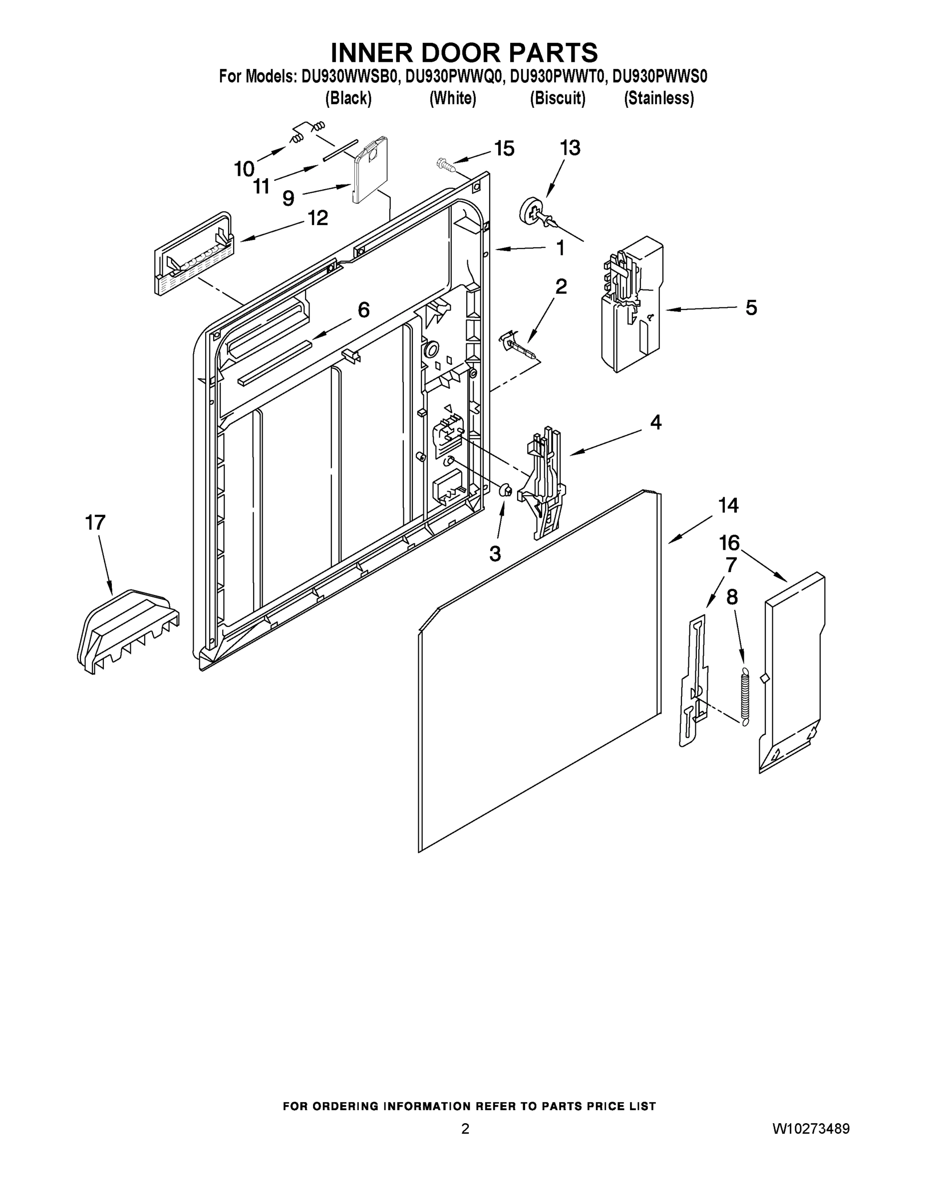 02 - INNER DOOR PARTS