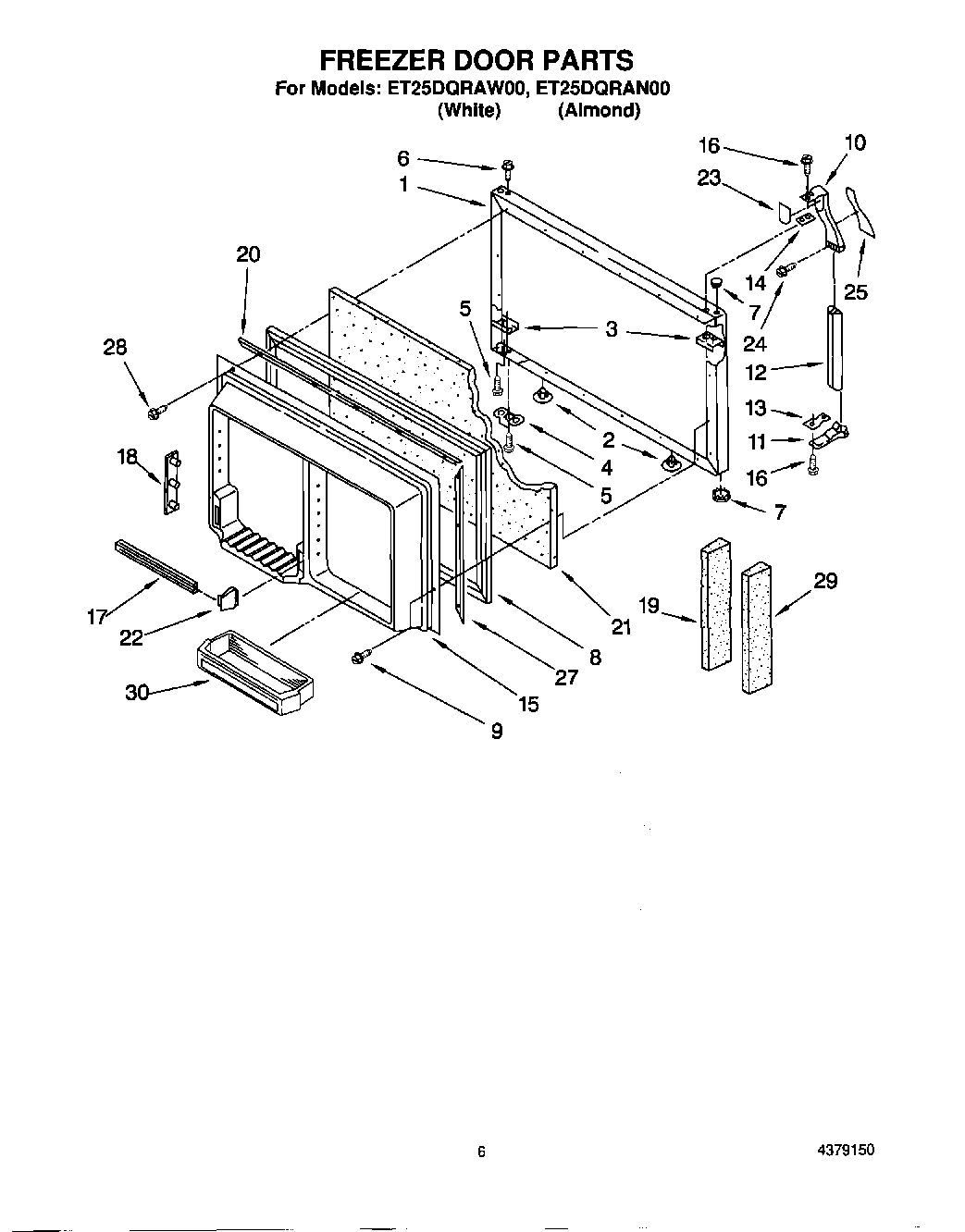 04 - FREEZER DOOR