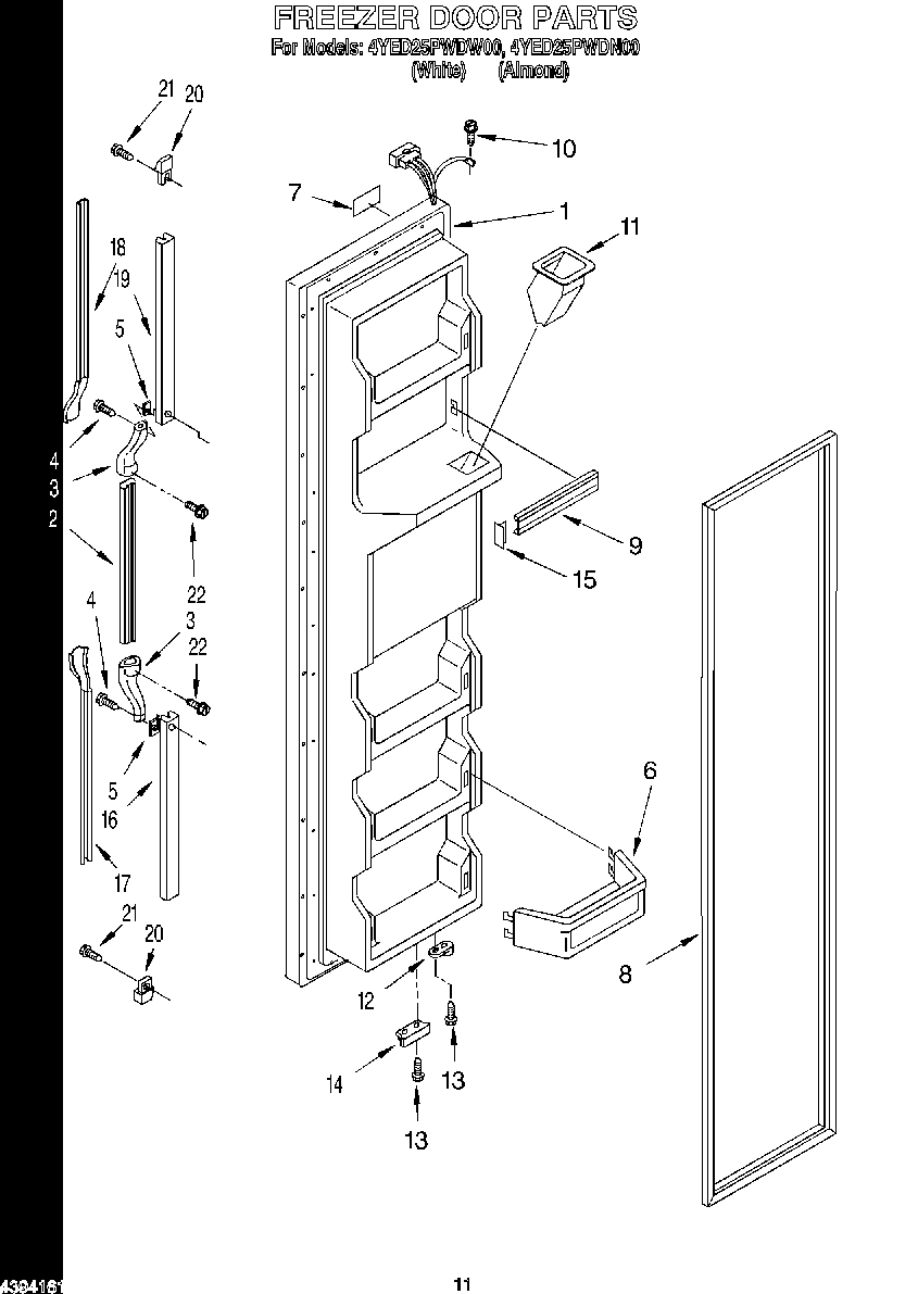 07 - FREEZER DOOR