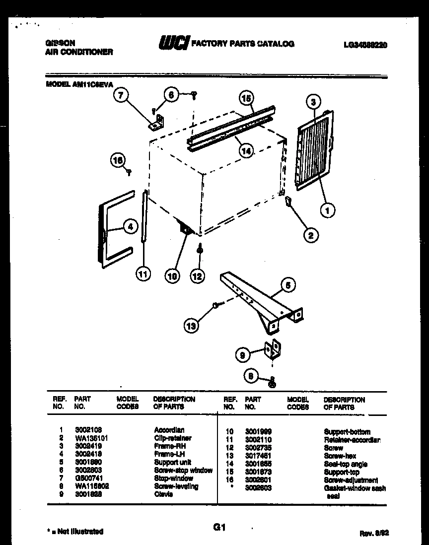 06 - CABINET AND INSTALLATION PARTS