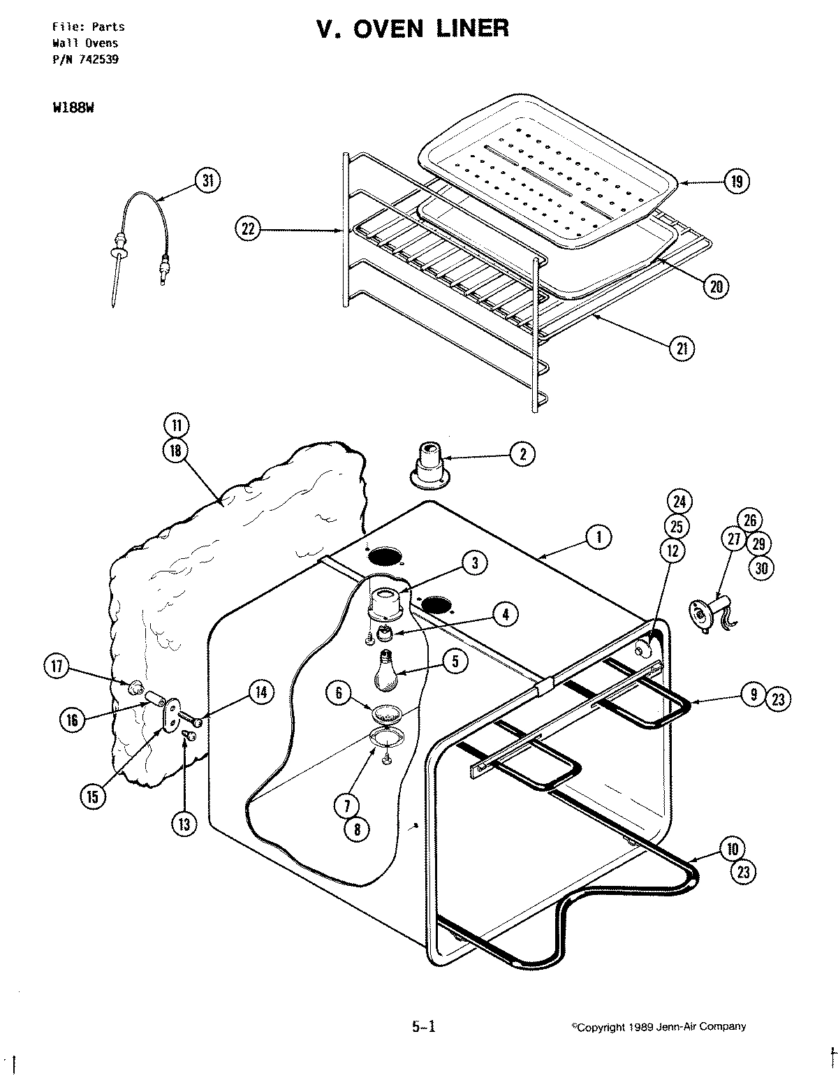 08 - OVEN LINER (W188W)