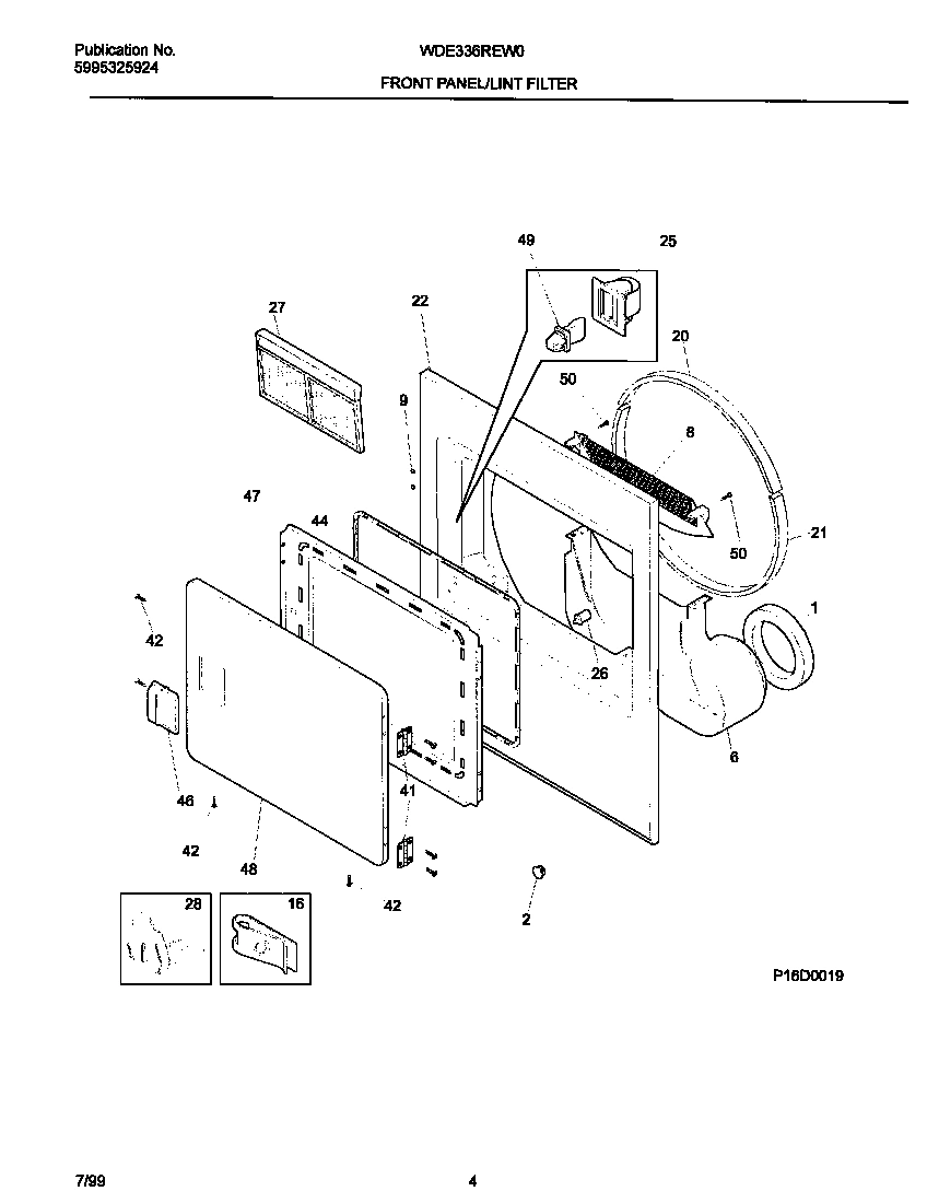 03 - P16D0019 FRNT PNL,DOOR