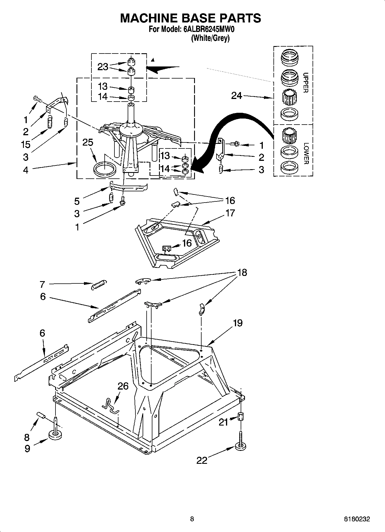 05 - MACHINE BASE PARTS