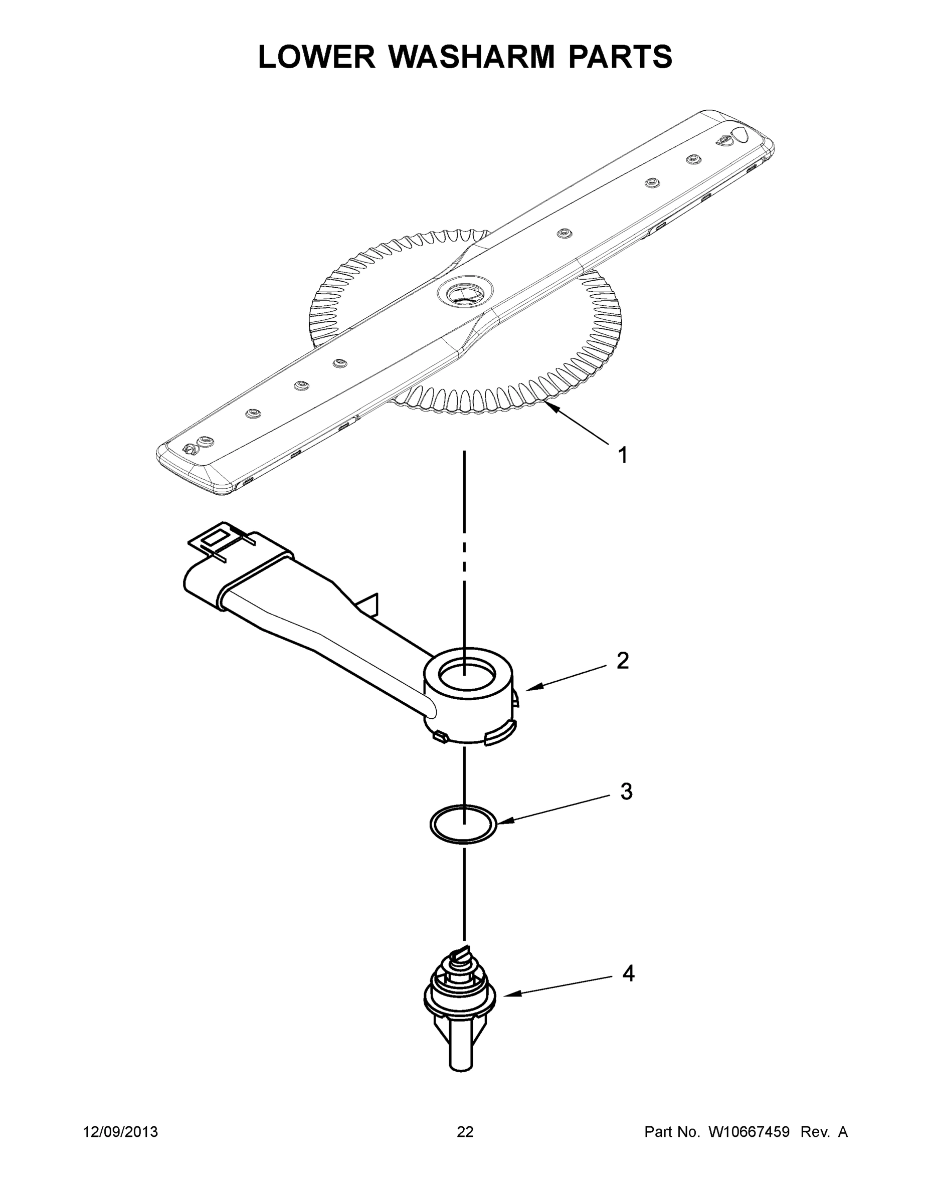 12 - LOWER WASHARM PARTS