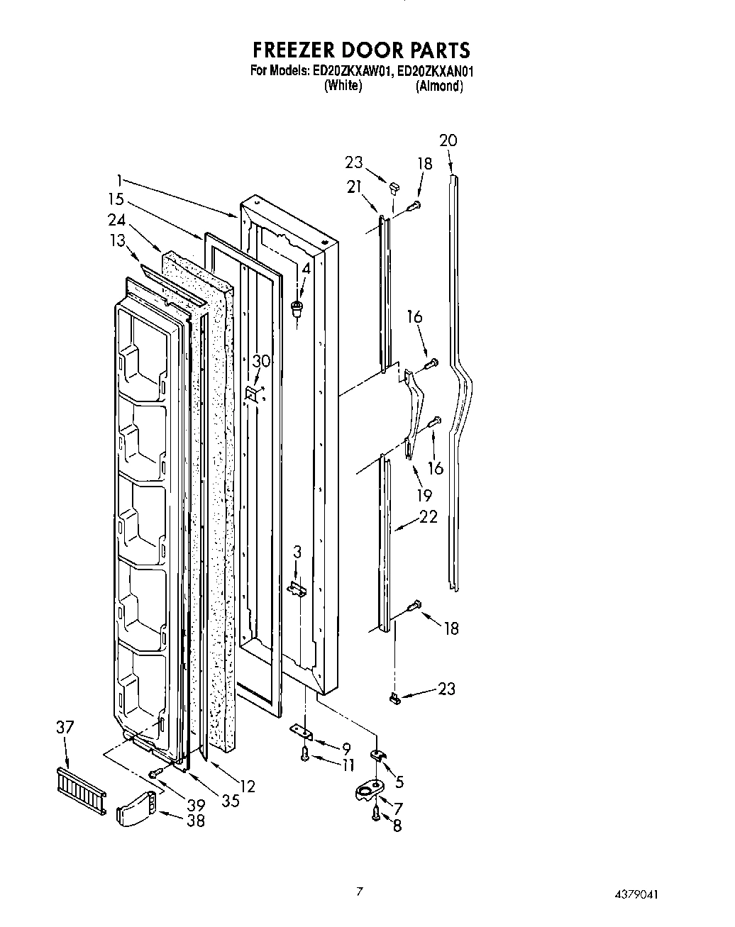 04 - FREEZER DOOR