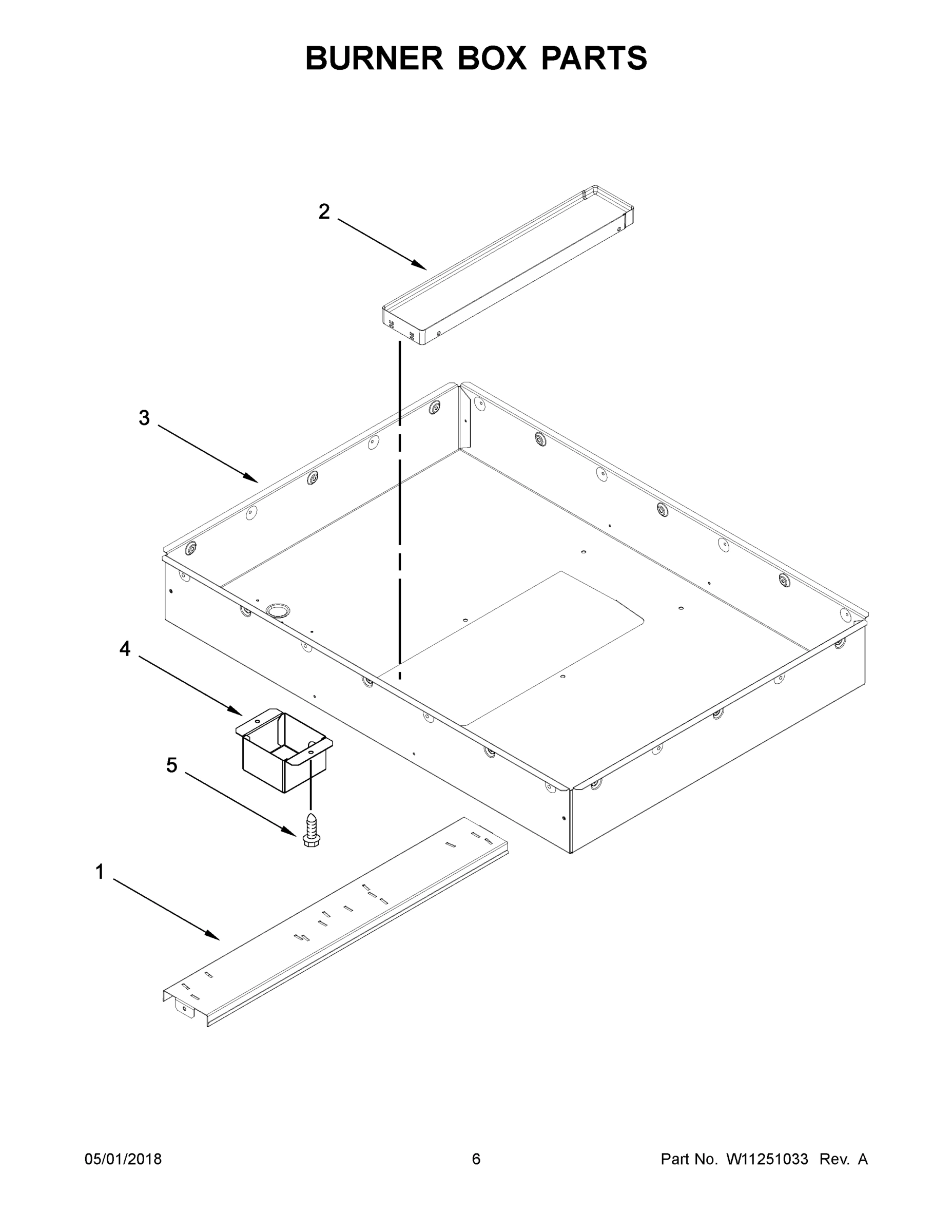 04 - BURNER BOX PARTS