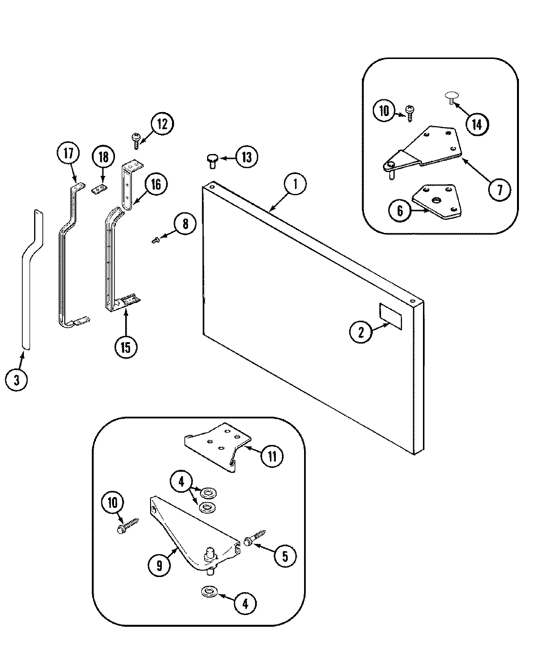 05 - FREEZER OUTER DOOR