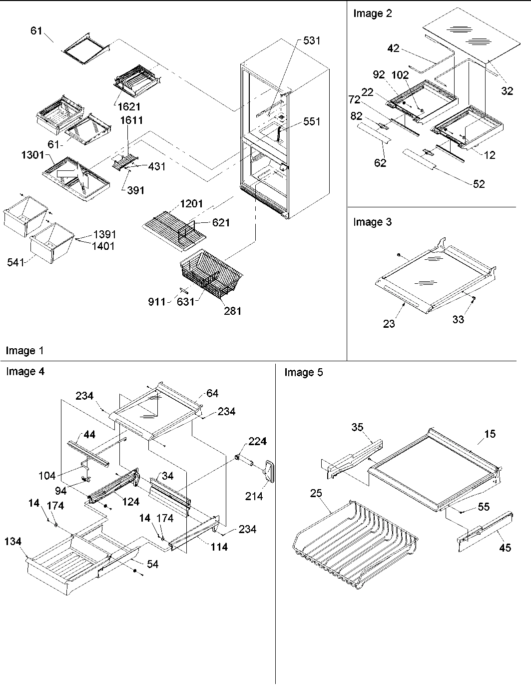 11 - SHELVING ASSY