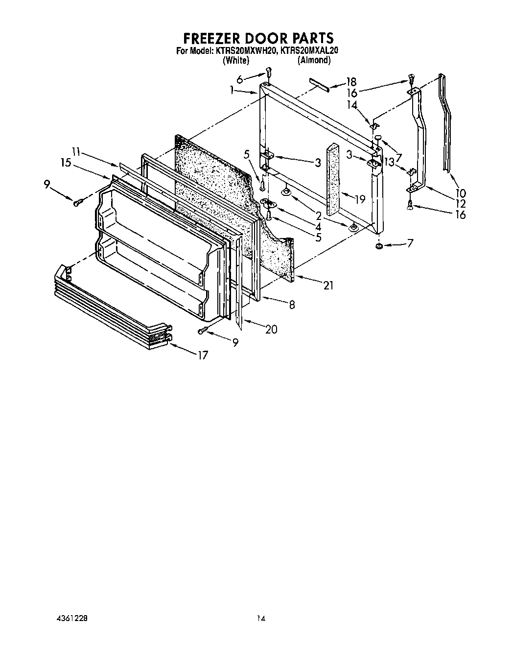 09 - FREEZER DOOR