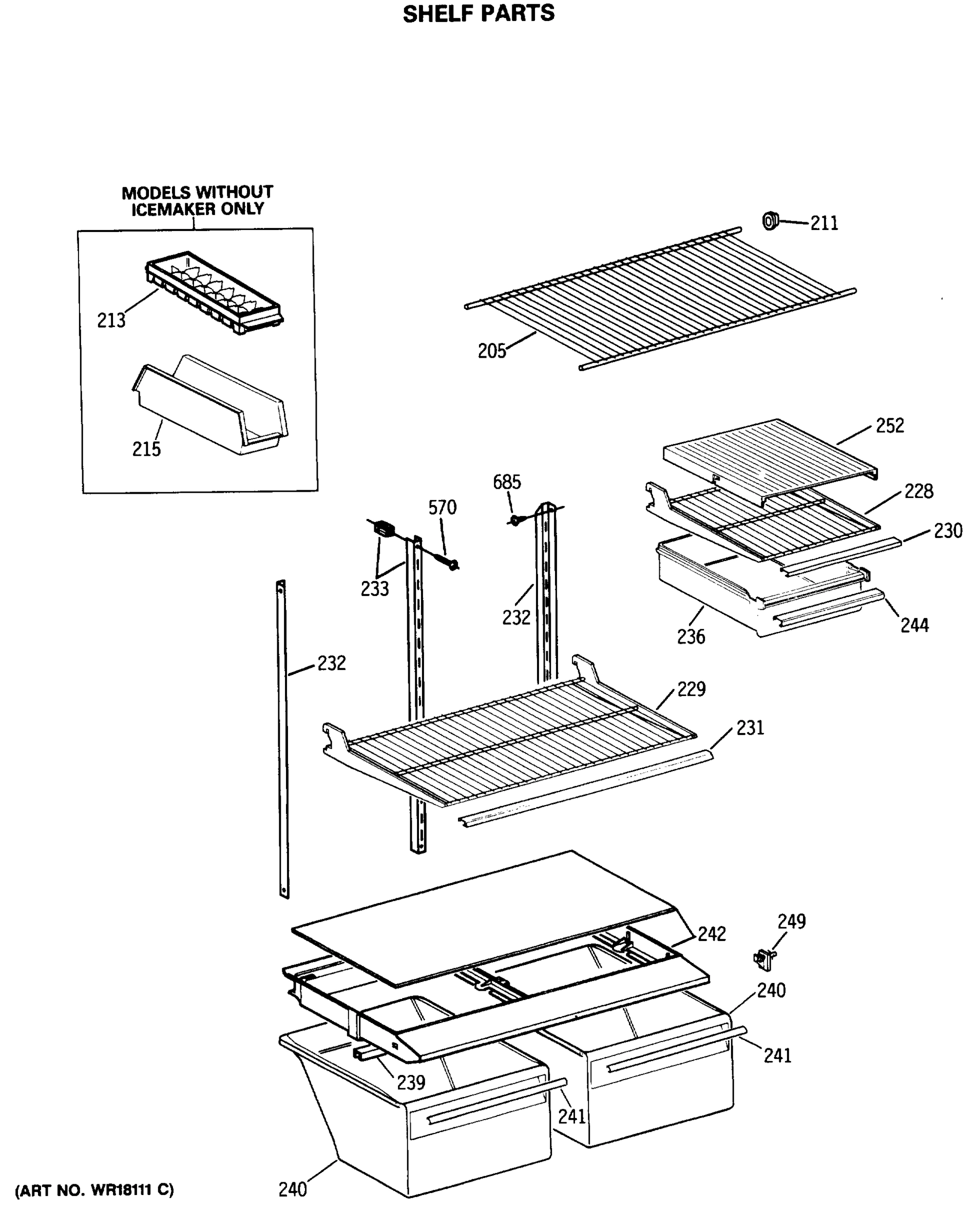SHELF PARTS