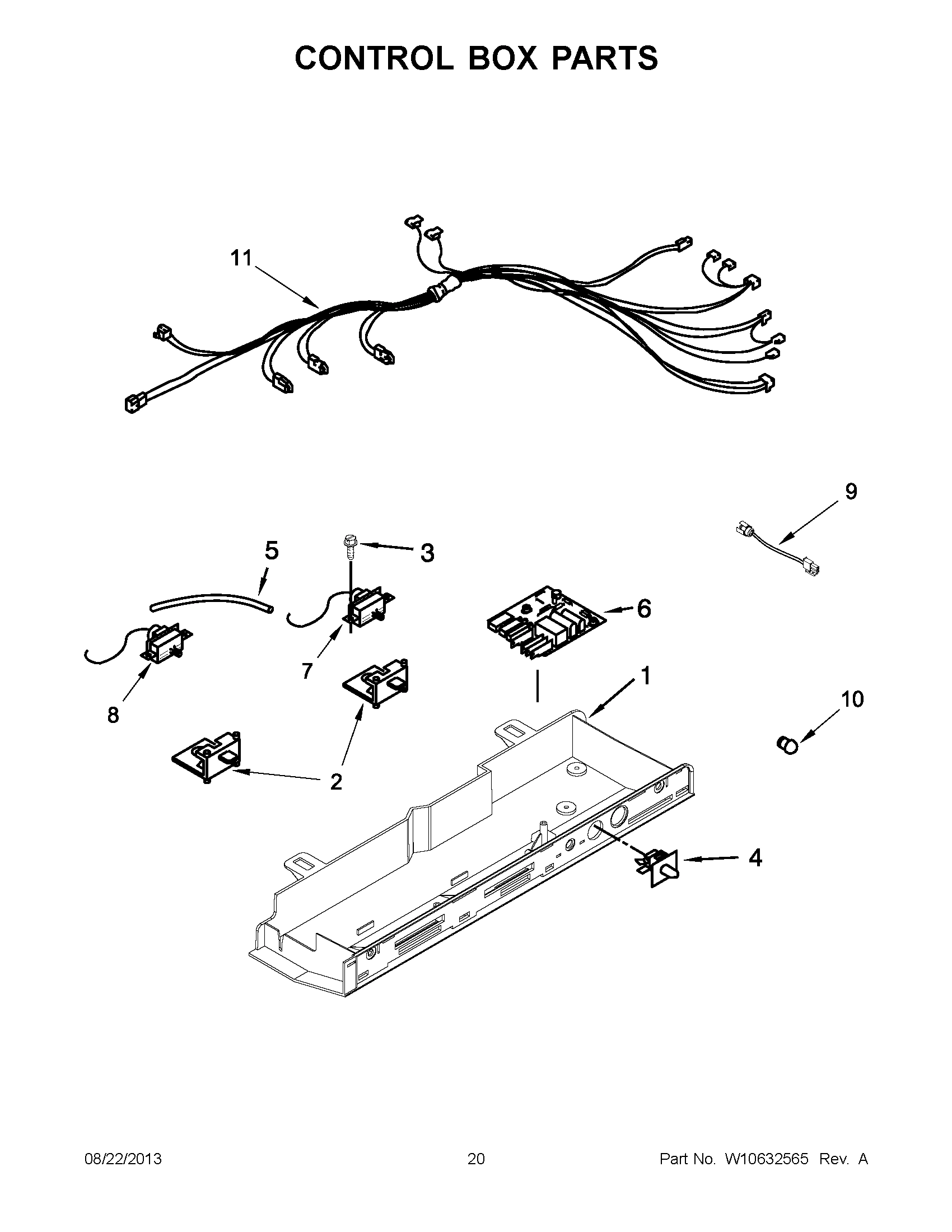 11 - CONTROL BOX PARTS
