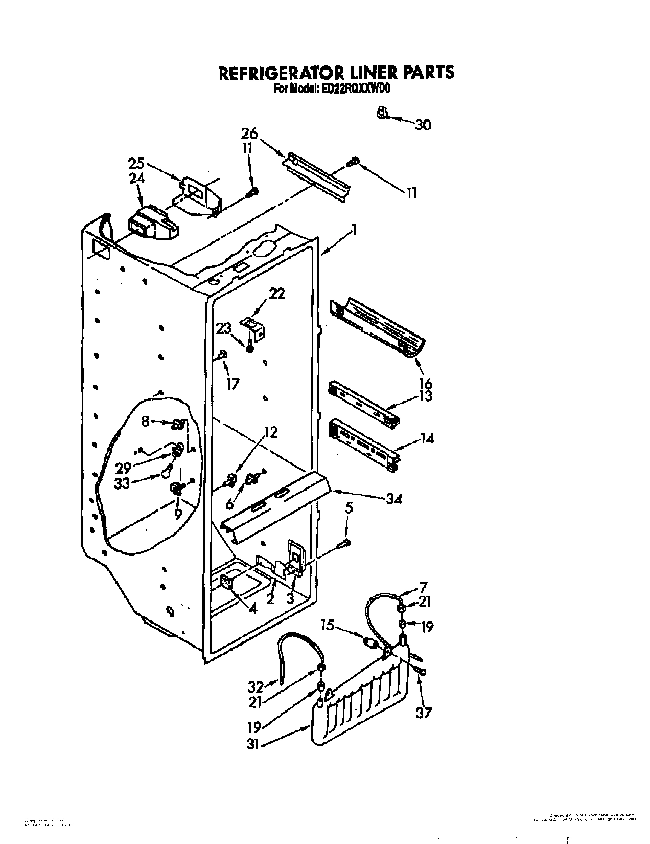 03 - REFRIGERATOR LINER