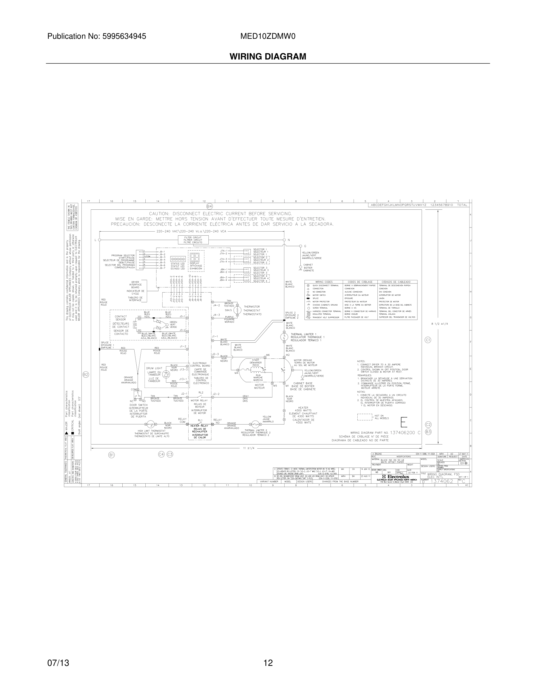 12 - WIRING DIAGRAM