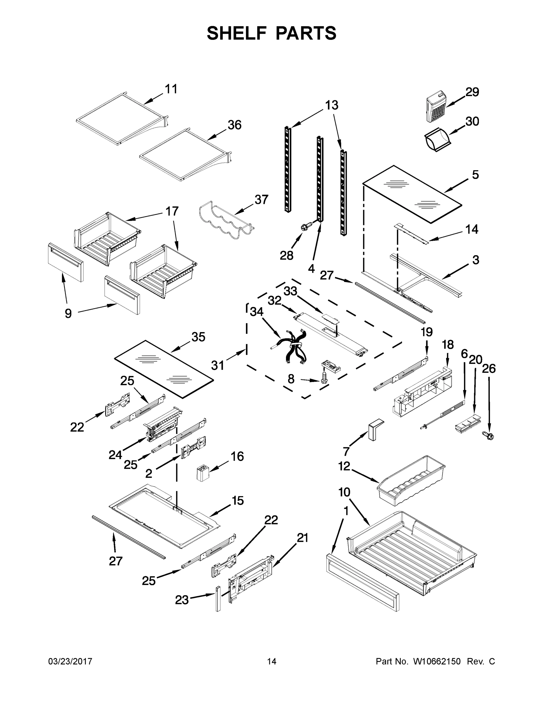 08 - SHELF PARTS
