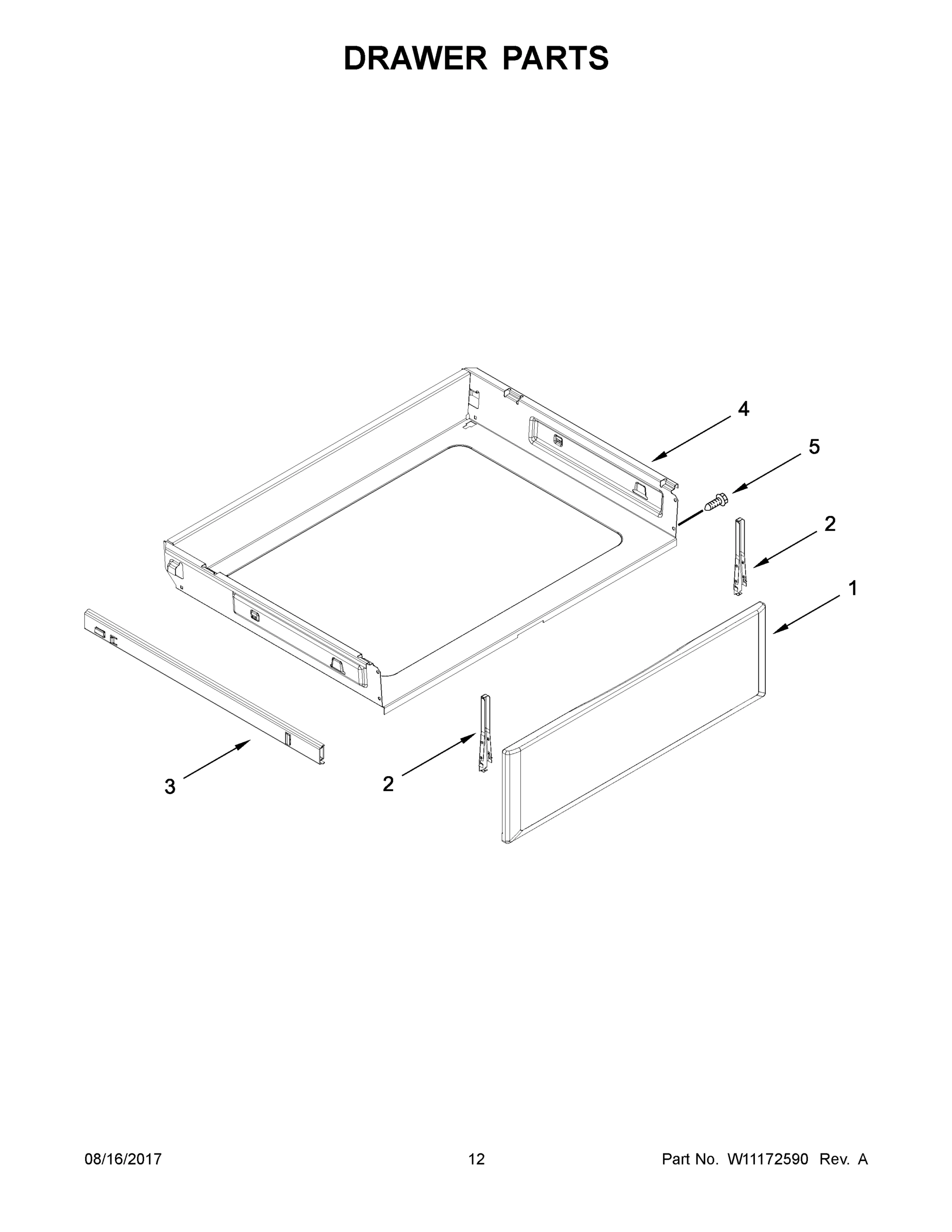 07 - DRAWER PARTS