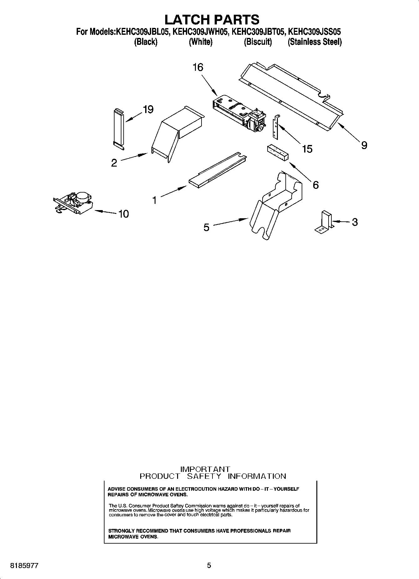 04 - LATCH PARTS