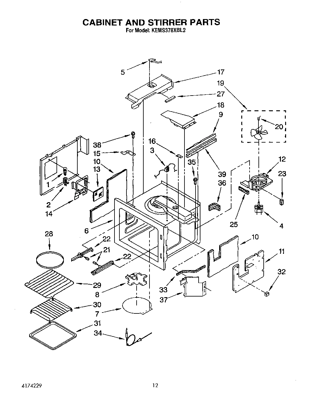 09 - CABINET AND STIRRER, OPTIONAL