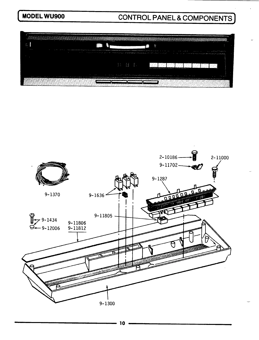 02 - CONTROL PANEL & COMPONENTS