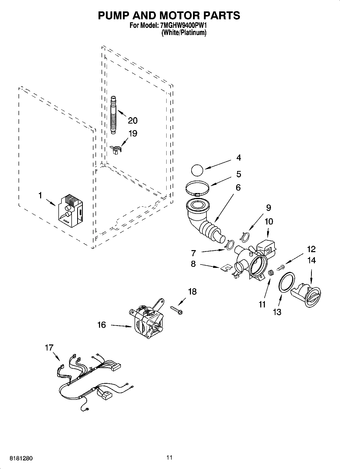 06 - PUMP AND MOTOR PARTS, OPTIONAL PARTS (NOT INCLUDED)