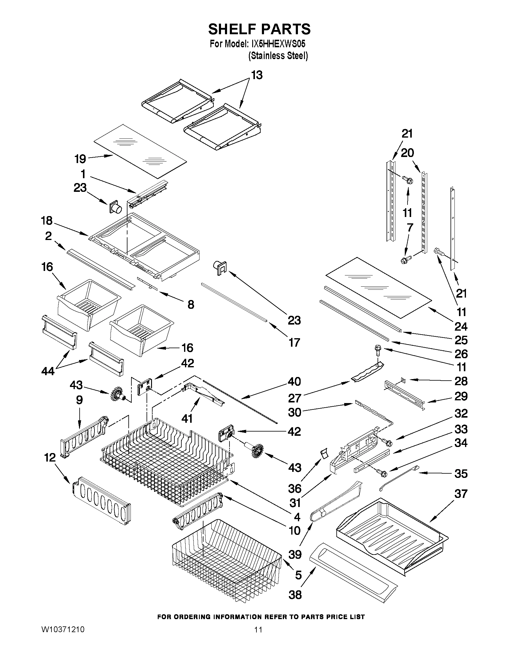 07 - SHELF PARTS