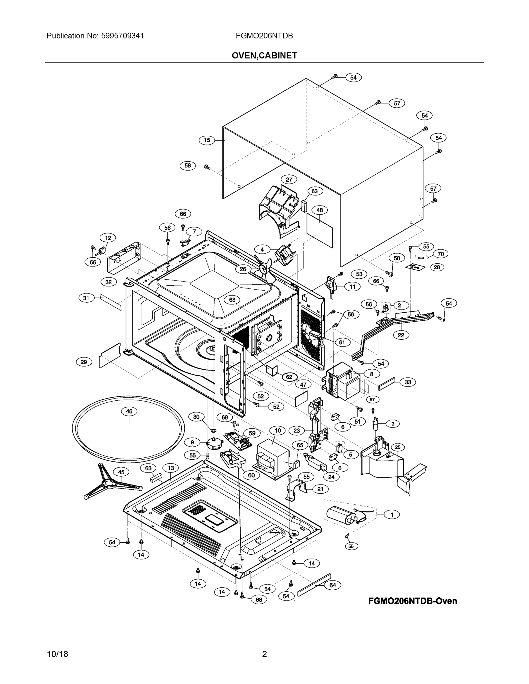 02 - OVEN,CABINET