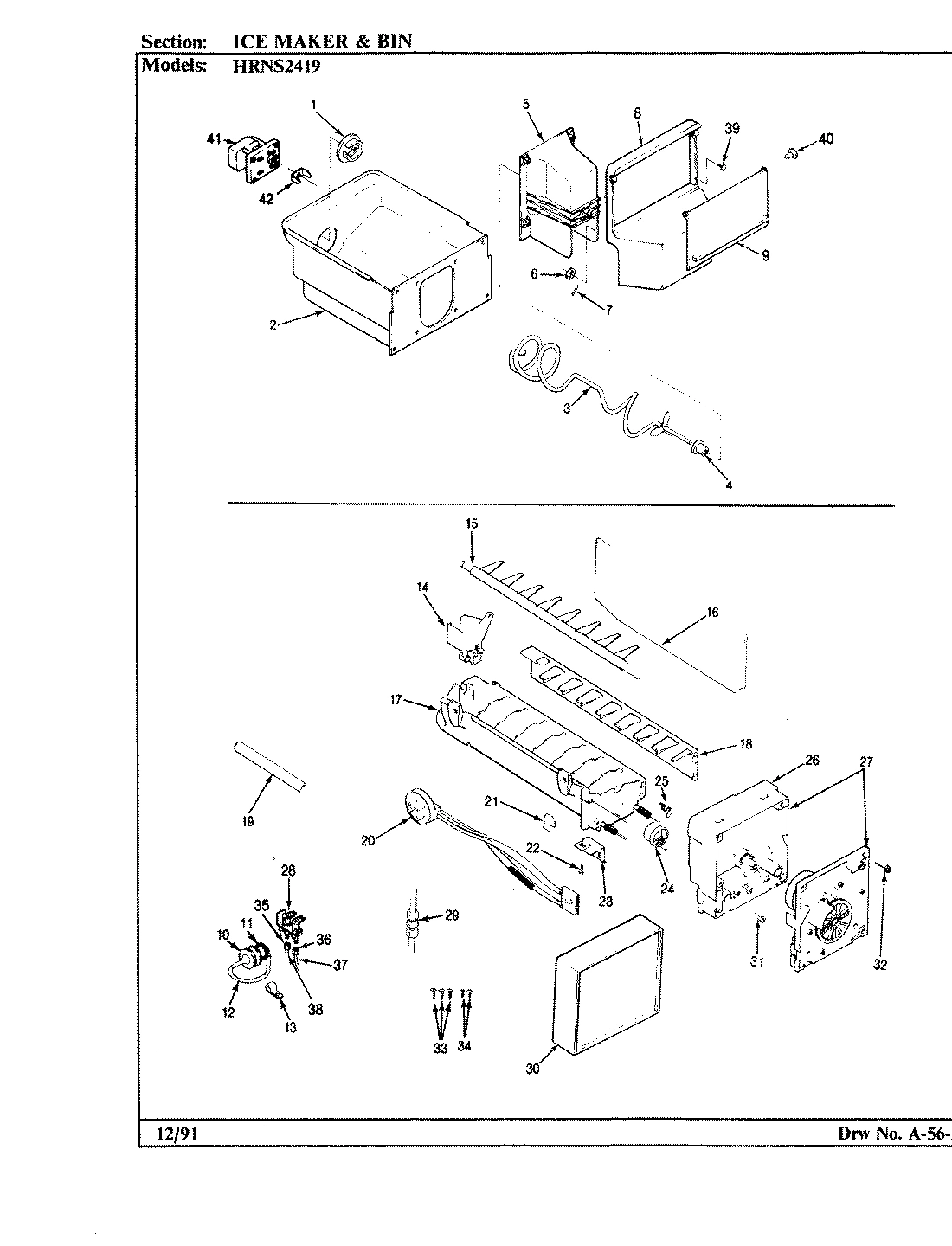04 - ICE MAKER & BIN