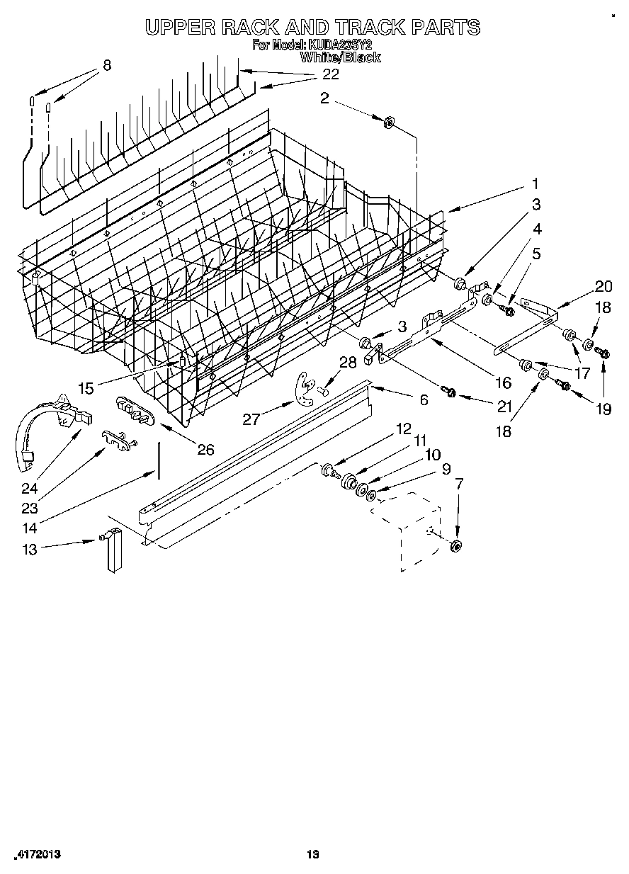 10 - UPPER RACK AND TRACK