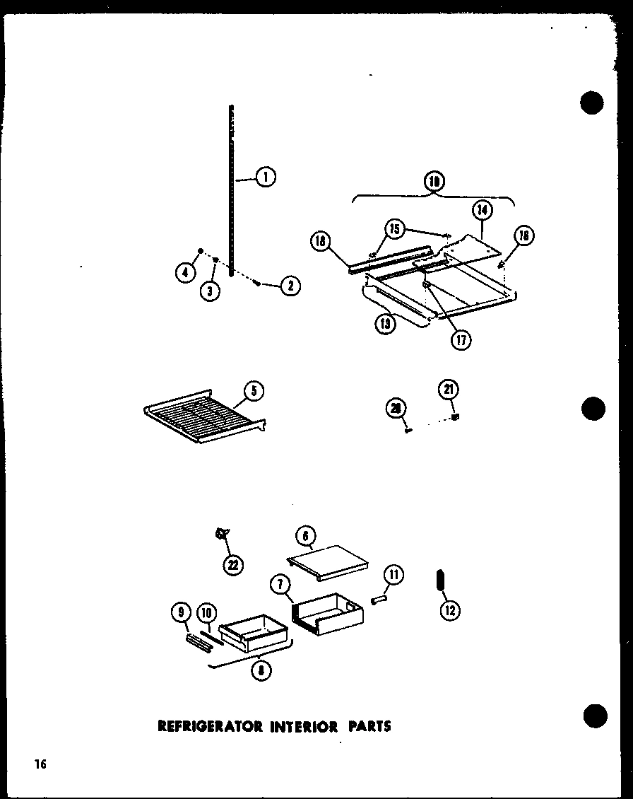 13 - REF INTERIOR PARTS