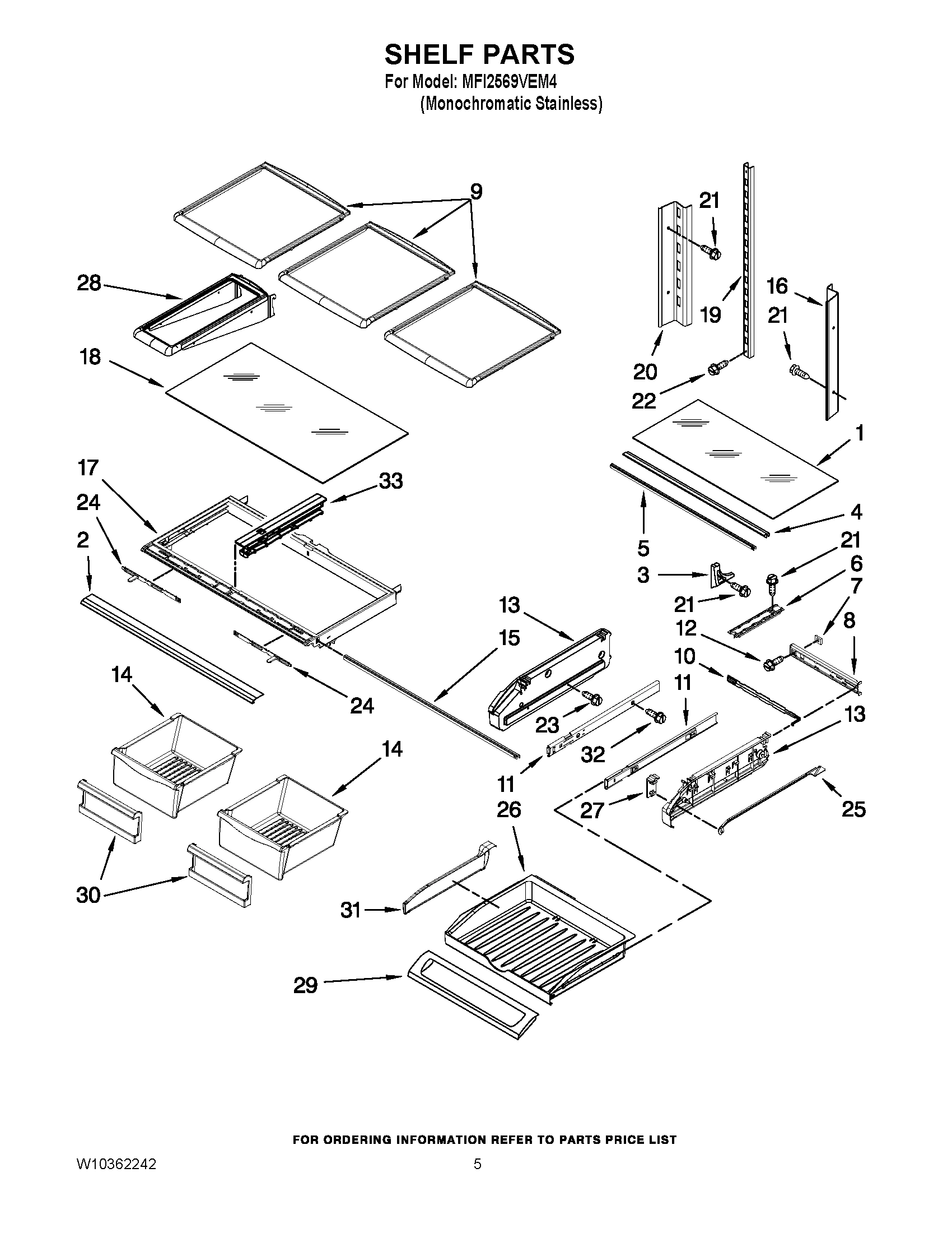 03 - SHELF PARTS