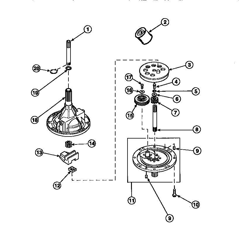 01 - 34526P TRANSMISSION ASSY