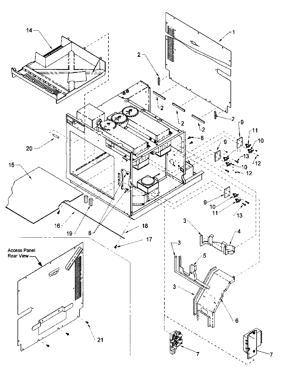 CHASSIS ASSEMBLY PARTS 1