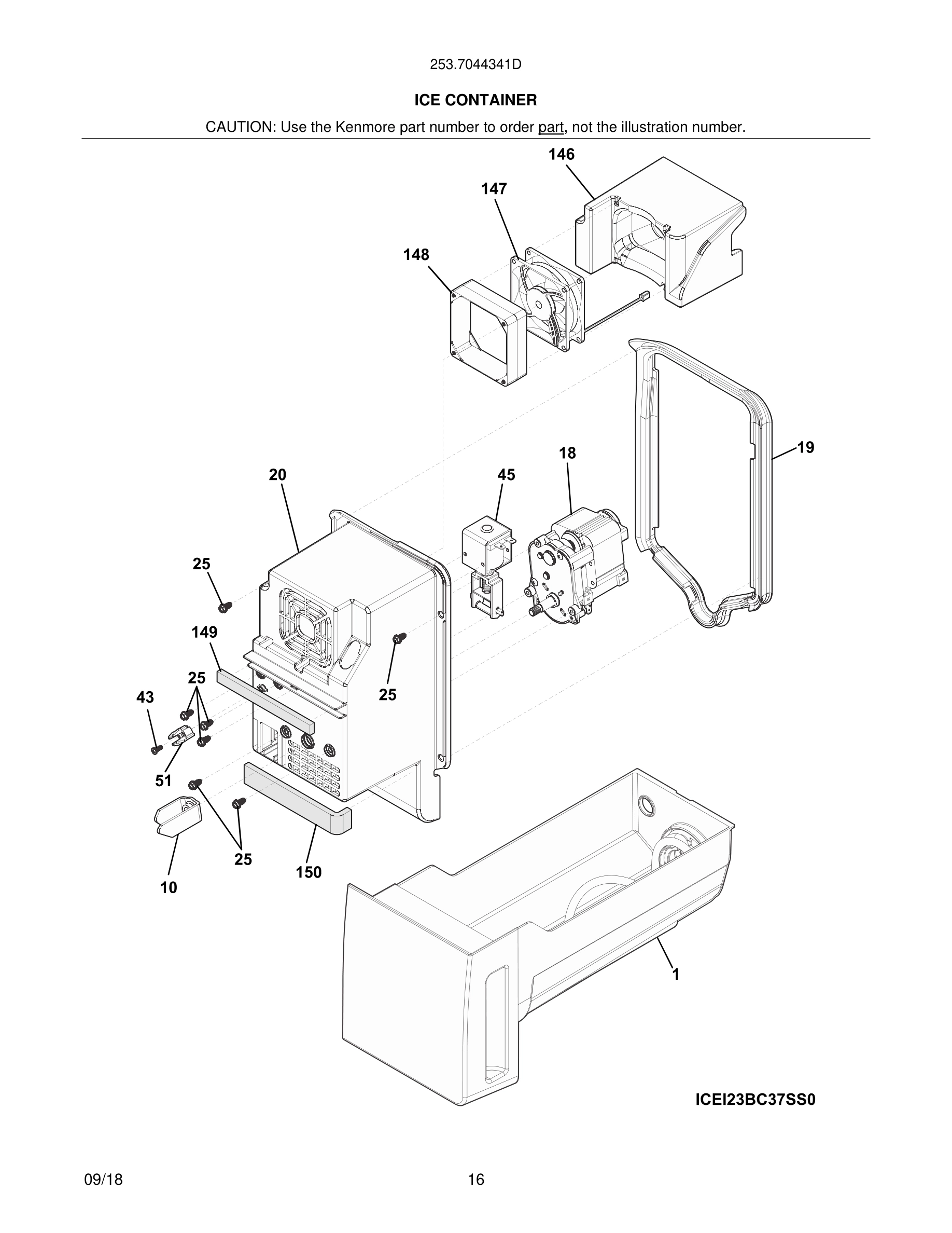 17 - ICE CONTAINER