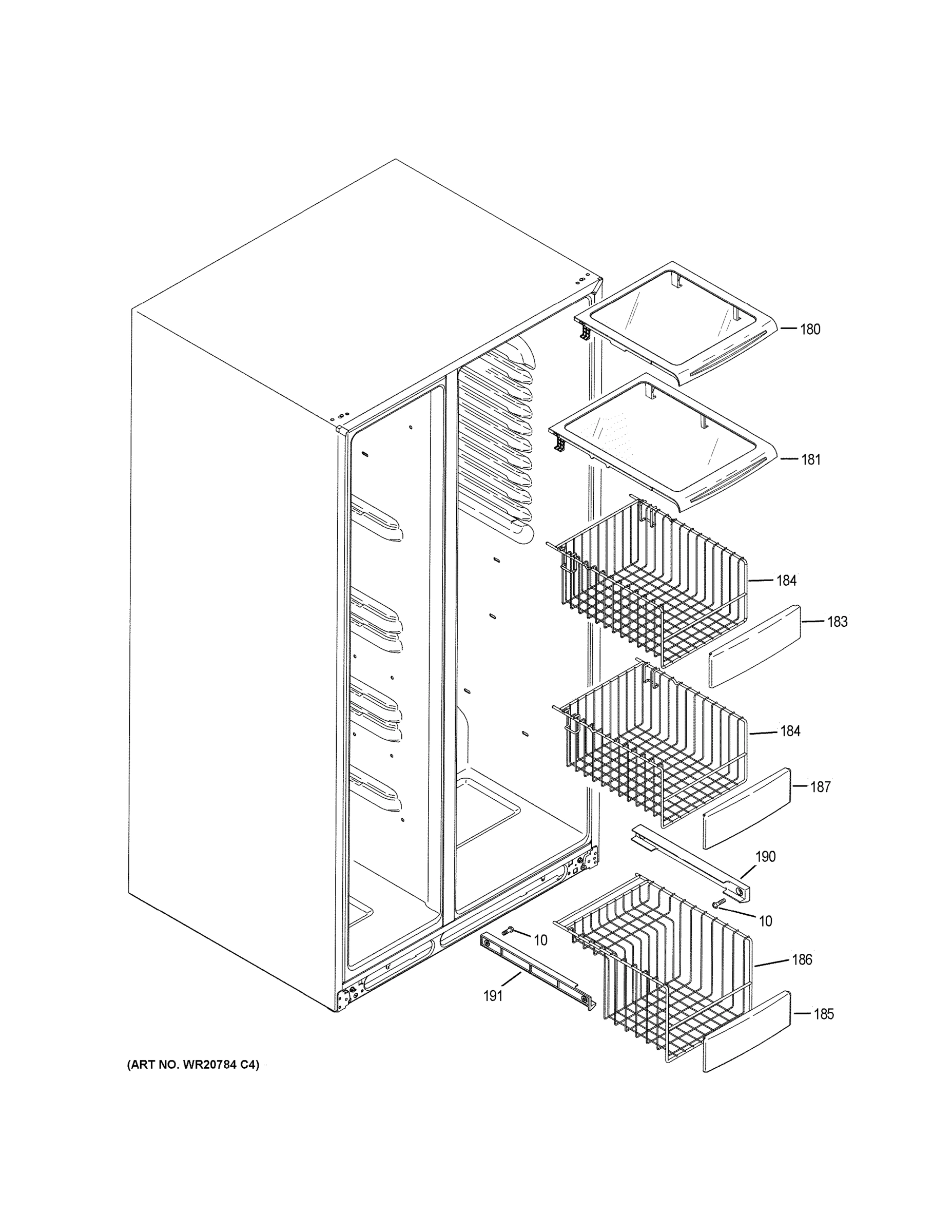 FREEZER SHELVES
