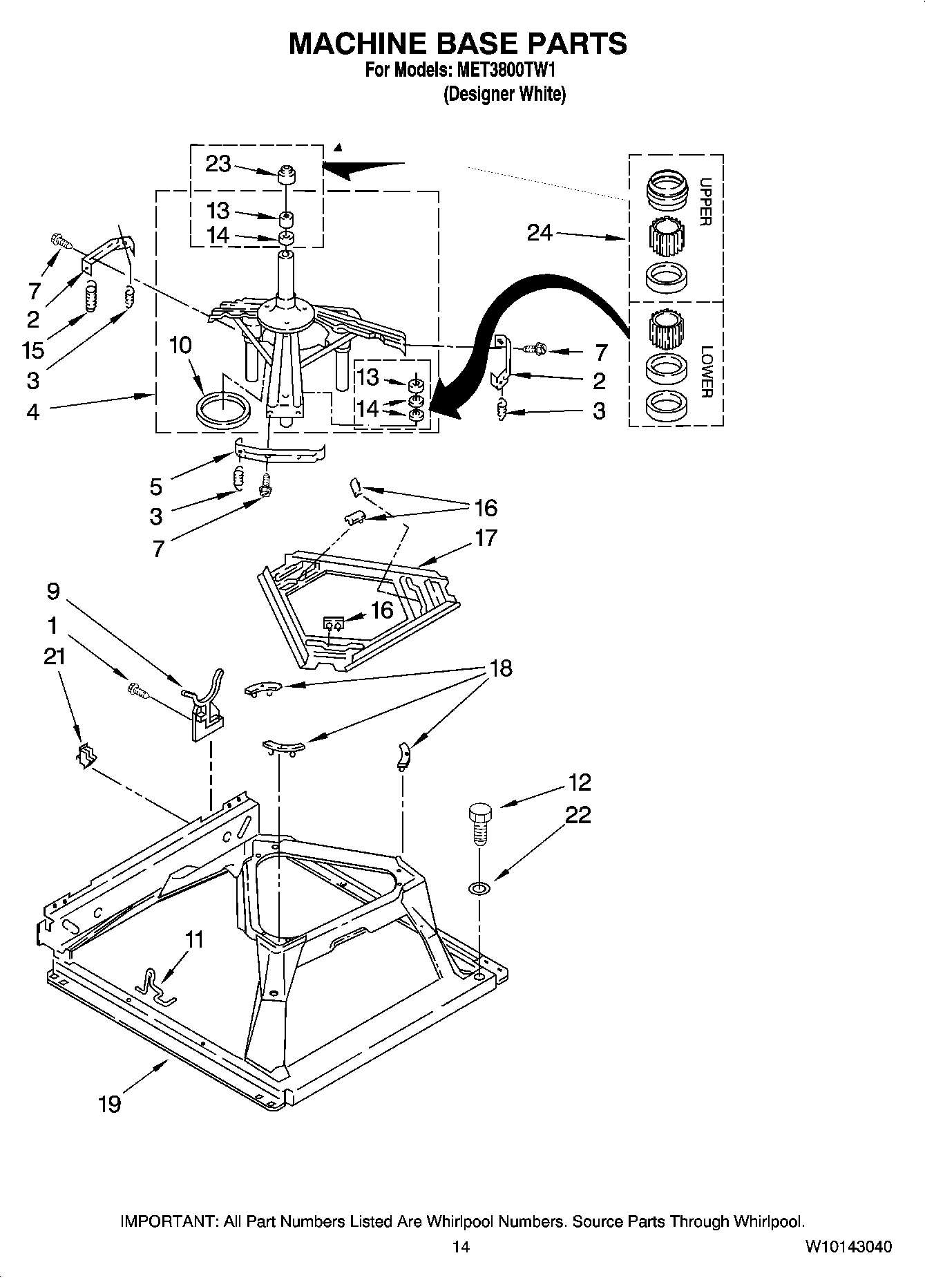 09 - MACHINE BASE PARTS